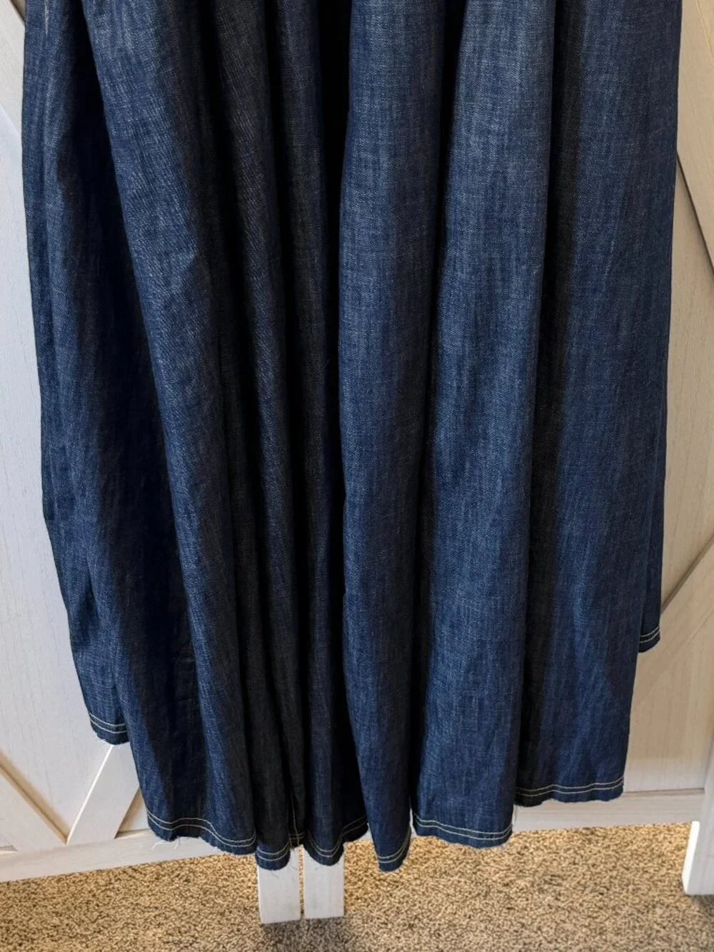 Free People Denim Dreams Midi Dress